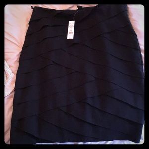 Business casual black skirt